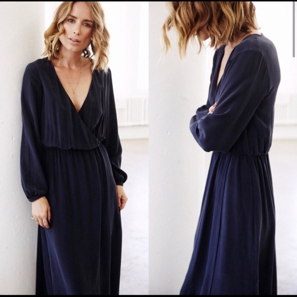 Anine Bing Silk Maxi NWT